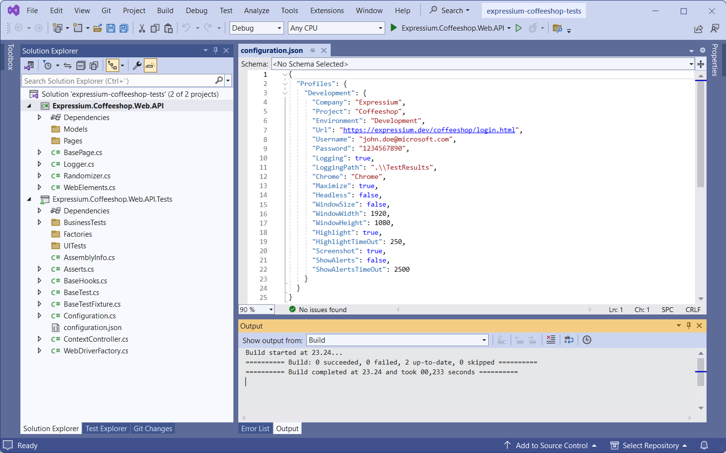 Visual Studio Solution