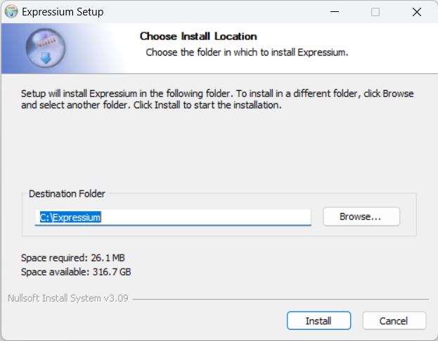 Expressium Installer